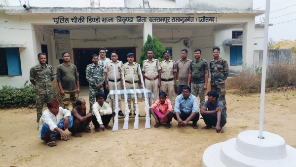 आरोपित गिरफ्तार।
