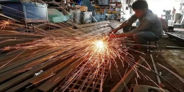 औद्योगिक उत्‍पादन के लोगो का प्रतीकात्‍मक चित्र