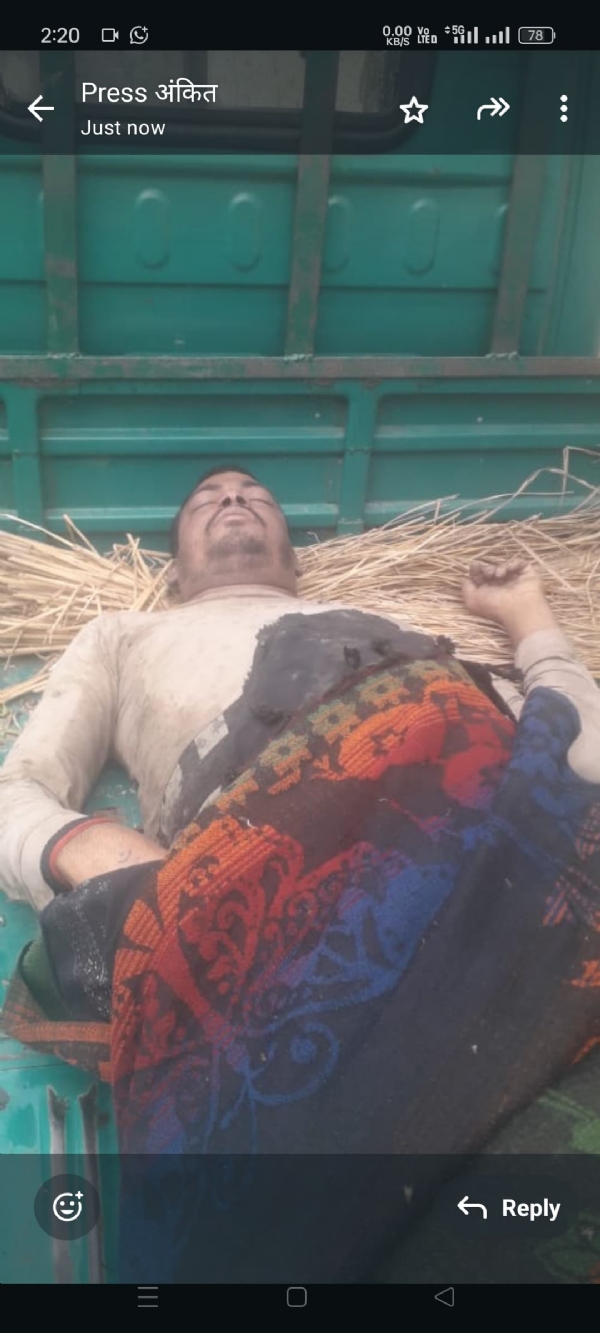 मृतक का शव