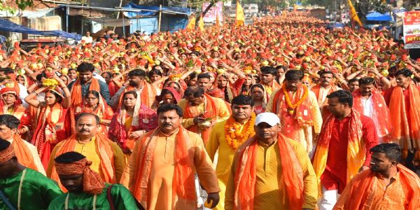 सुरेश्वर महादेव मंदिर की वर्षगांठ पर बही श्रद्धा की धारा