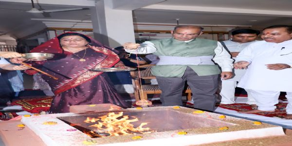 सीएसजेएमयू में महाचण्डी यज्ञ का हुआ आयोजन,सेना के अदम्य साहस और अप्रितम शौर्य को नमन: कुलपति