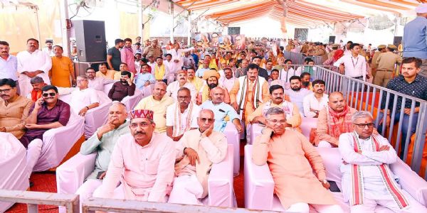संत रविदास का दर्शन ही विकसित भारत के संकल्प का प्रेरणास्रोत : योगी आदित्यनाथ