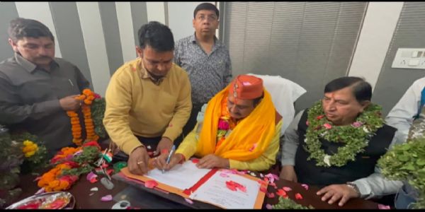 बीकेटीसी उपाध्यक्ष ऋषि प्रसाद सती ने संभाला कार्यभार