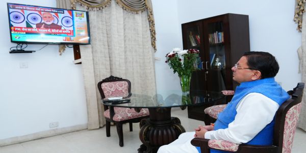 प्रधानमंत्री का संदेश आतंकवाद के विरुद्ध देश के दृढ़ संकल्प का प्रतीक : मुख्यमंत्री धामी
