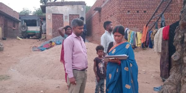रामगढ़ जिले में किया गया बिरहोर समूह के लोगों का सर्वे