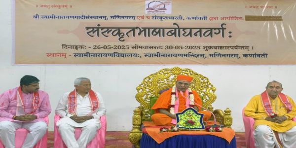संस्कारों, ज्ञान-विज्ञान और अस्तित्व की भाषा संस्कृत है : हिमांजय पालीवाल