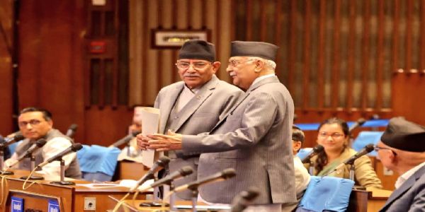 ओली प्रचंड की मुलाकात