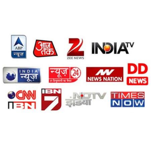 भारतीय न्यूज चैनल प्रतीकात्मक तस्वीर
