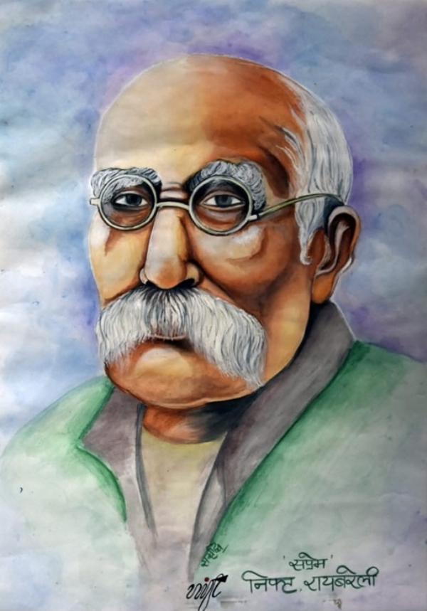 आचार्य महावीर प्रसाद द्विवेदी।