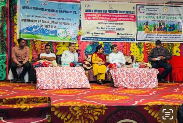 Cooperative Department Kathua organized awareness camp in Nagari
