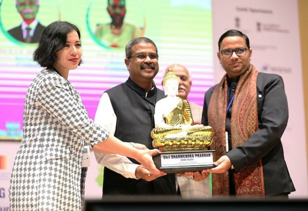 केन्द्रीय शिक्षा मंत्री धर्मेंद्र प्रधान मंगलवार को आईआईटी हैदराबाद में वैश्विक युवा वैज्ञानिकों के सम्मेलन में