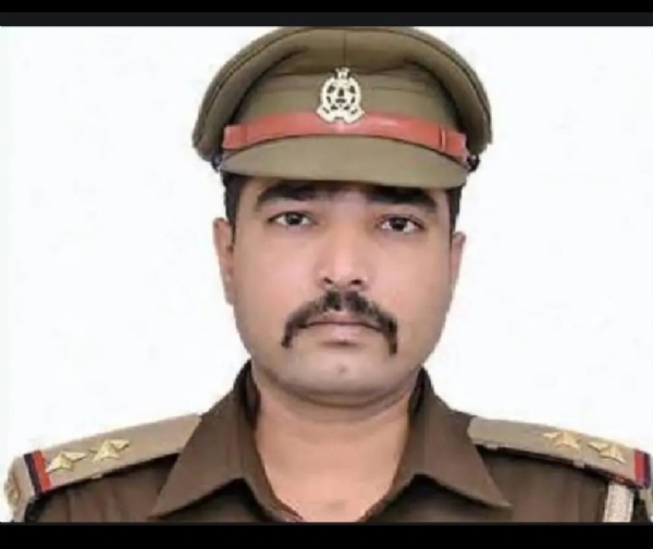 आरोपित दरोगा अभिनव चौधरी की फ़ाइल फोटो