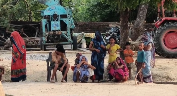 राज कुशवाहा के दुखी परिजन