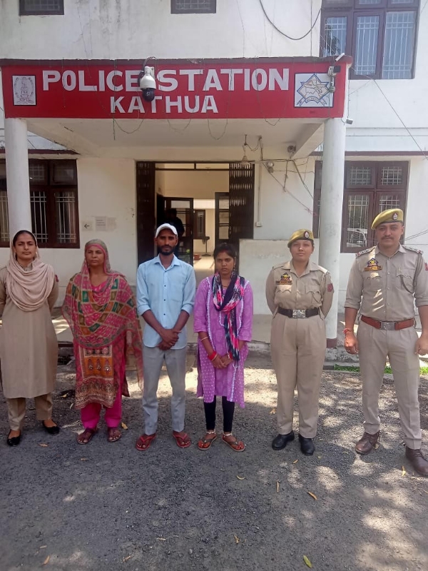 The missing woman was found from Bihar and handed over to her family
