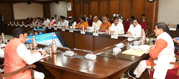 मुख्यमंत्री डॉ. मोहन यादव की अध्यक्षता में  मंत्रि-परिषद की बैठक