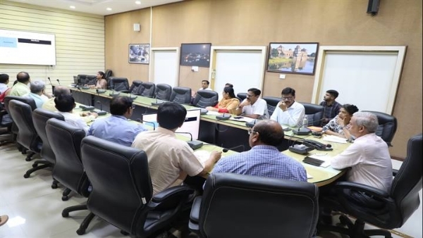 मौसम में आये बदलाव को दृष्टिगत तैयारियों के संबंध में बैठक
