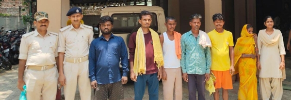 गिरफ्तार धंधेबाज