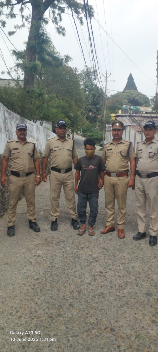 पोकलेंड मशीन के ऑपरेटर को पौड़ी पुलिस ने   किया गिरफ्तार