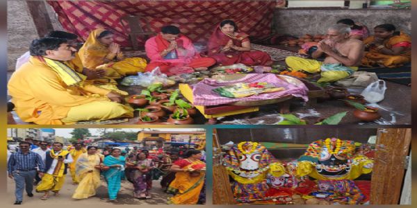 देवस्नान चंदन जात्रा पूजा विधान के साथ बस्तर गोंचा पर्व का हुआ शुभारंभ