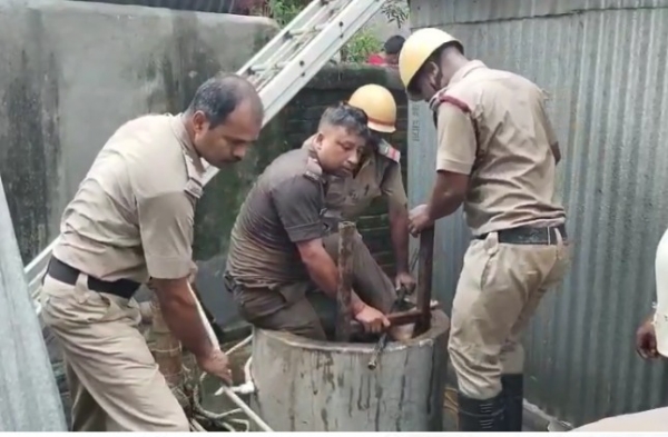 वृद्ध महिला ने कुएं में छलांग लगाकर आत्महत्या करने की कोशिश