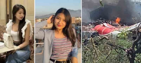 दुर्घटनाग्रस्त विमान के चालक दल के सदस्य मणिपुर की कंब्राइलाटापम नगंतोई शर्मा और मिजोरम के लामनुंथीम सिंघसन थीं।