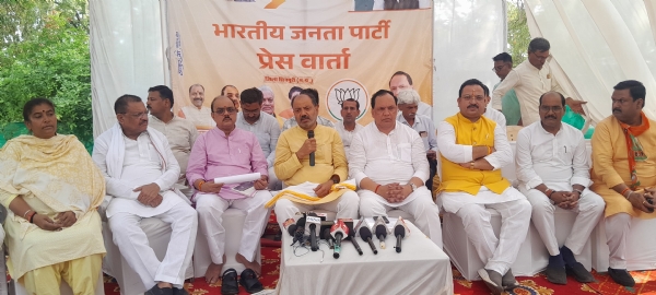 प्रधानमंत्री नरेन्द्र मोदी के गौरवशाली 11 वर्ष पूर्ण होने जिले में पत्रकार वार्ता आयोजित
