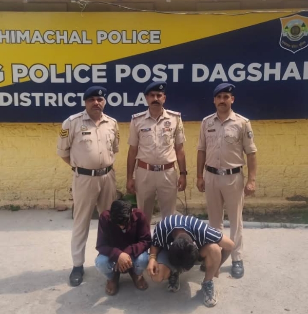 हैरोइन सहित दो गिरफ्तार