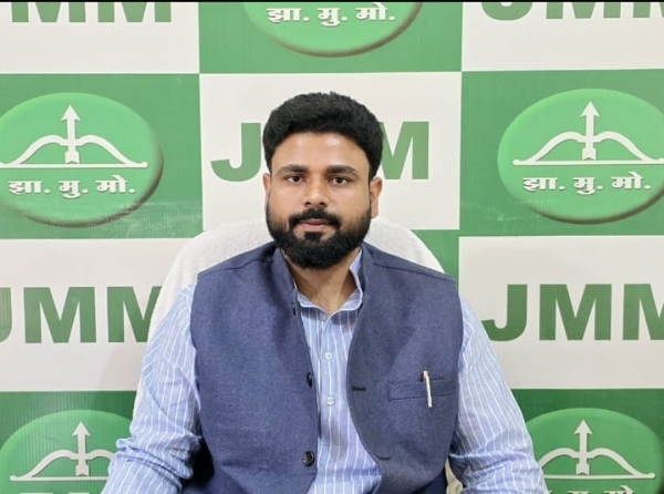 झामुमो प्रवक्ता सह केंद्रीय सदस्य धीरज दुबे की फोटो झामुमो प्रवक्ता सह केंद्रीय सदस्य धीरज दुबे की फोटो