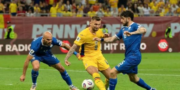 फीफा विश्व कप क्वालिफायर: रोमानिया ने साइप्रस को 2-0 से हराया