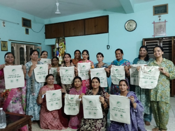 अररिया फोटो:अणुव्रत समिति ने कार्यकाल की सफलता पर इको फ्रेंडली का लिया संकल्प