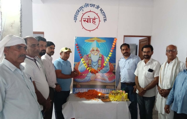 खौड में संत सम्राट साधगुरु कबीर जी महाराज का 627वां प्रकाश उत्सव धूमधाम से मनाया गया