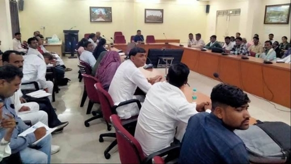 निर्माणाधीन नल-जल योजनाओं की समीक्षा निर्माणाधीन नल-जल योजनाओं की समीक्षा