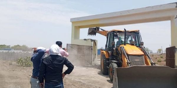 भोपालः अवैध कॉलोनियों के विरुद्ध लगातार कार्यवाही जारी