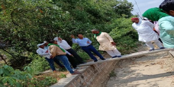 पटिहटा माइनर की लाइनिंग व नहर खुदाई पर बनी सहमती