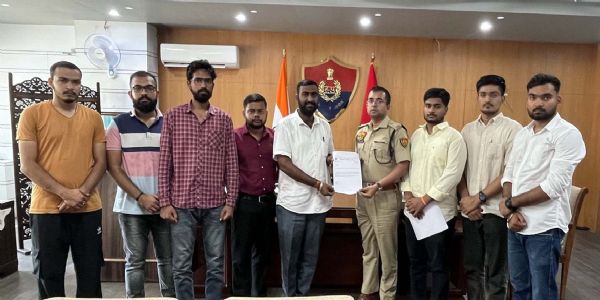 हिसार : अखिल भारतीय विद्यार्थी परिषद ने एसपी को ज्ञापन सौंपकर की कार्रवाई की मांग