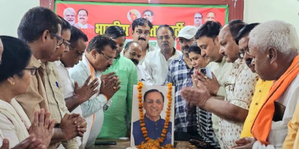 विजय रुपाणी का असमय निधन भाजपा की अपूरणीय क्षति: प्रकाश पाल