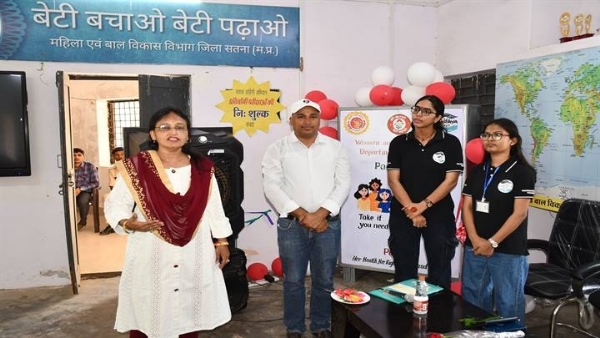 सतनाः जिला पंचायत सीईओ ने किया पैड बैंक का शुभारंभ