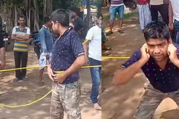 नशे में मुख्यमंत्री को अपशब्द सिविक वालंटियर के द्वारा