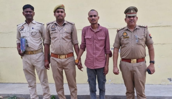गिरफ्तार अभियुक्त