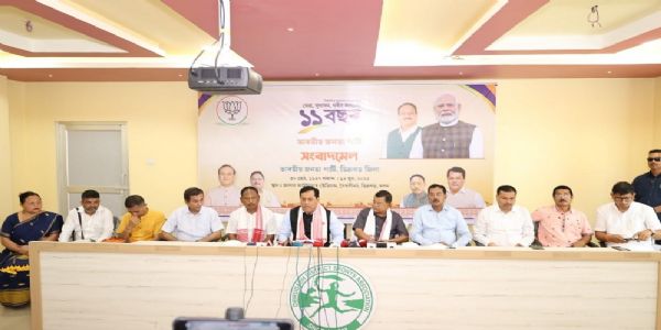 11 वर्षों में एनडीए सरकार ने देश को नई ऊंचाइयों तक पहुंचाया: सोनोवाल