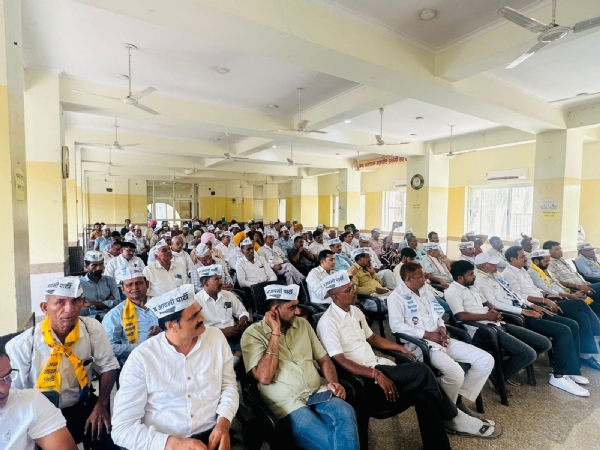 आप राजस्थान प्रभारी धीरज टोकस ने बैठक कर प्रदेश पदाधिकारी और कार्यकर्ताओं में फूंकी जान