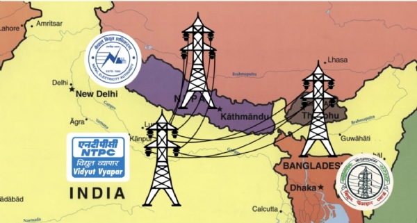नेपाल भारत औरबंग्लादेश बीच विद्युत निर्यात की शुरुआत नेपाल भारत औरबंग्लादेश बीच विद्युत निर्यात की शुरुआत