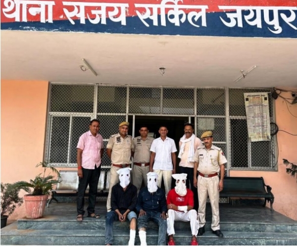 हत्या की सुपारी लेकर हमला करने वाली गैंग के तीन बदमाश गिरफ्तार