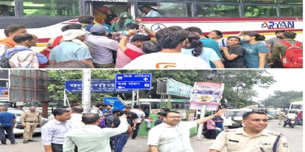 कैंची धाम मेले में उमड़ा श्रद्धा का सैलाब, प्रशासन ने शुरू की शटल सेवा