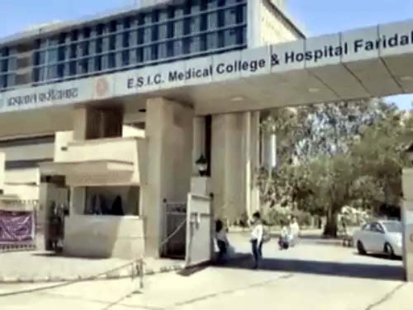फरीदाबाद एनआईटी 3 नंबर स्थित ईएसआईसी मेडिकल कॉलेज एवं अस्पताल