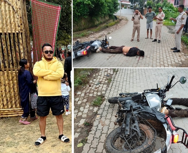 गुवाहाटी के वशिष्ठ थाना क्षेत्र के भगदत्तपुर पुलिस चौकी इलाके में सड़क पर खून से लथपथ अवस्था में मिला शव