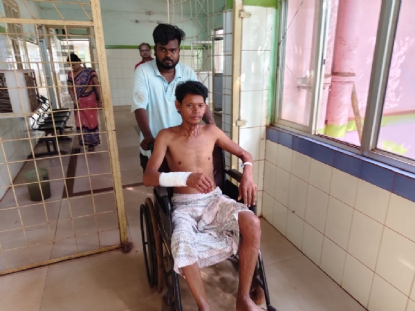 तीर के हमले से घायल वार्ड सदस्य