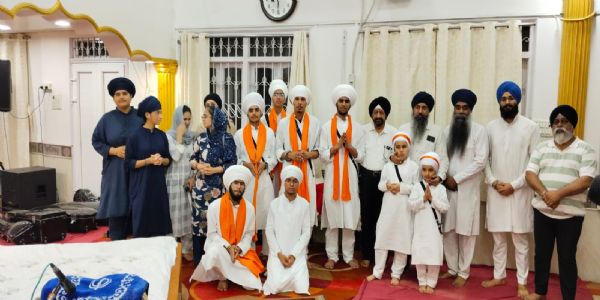 गुरुद्वारा साहिब में गुरमत कैंप का आयोजन, सजा विशेष दिवान