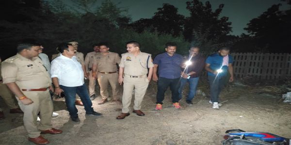 सर्राफा व्यापारी पर हमला करने वाला बदमाश मुठभेड़ गिरफ्तार