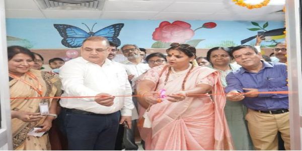 राम प्रकाश गुप्ता चिकित्सालय में पोषण पुनर्वास केंद्र का शुभारंभ